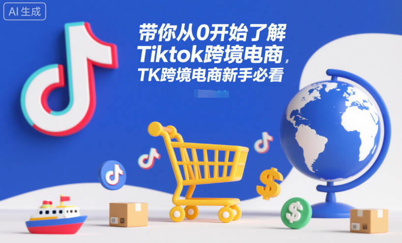 带你从0开始了解Tiktok跨境电商，TK跨境电商新手必看-数码之翼