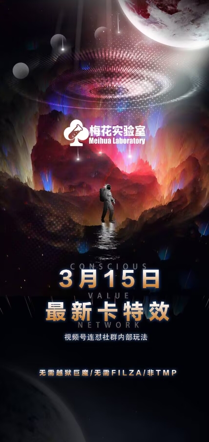梅花实验室视频号连怼玩法-3月15日最新卡特效技术(无需越狱、巨魔、tmp)-数码之翼
