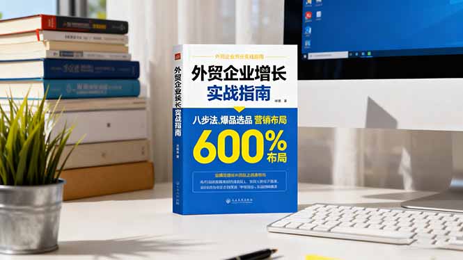 外贸企业增长实战指南，八步法、爆品选品、营销布局，业绩增长300%-数码之翼