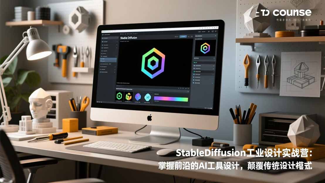 StableDiffusion工业设计实战营：掌握前沿的AI工具设计，颠覆传统设计模式-数码之翼
