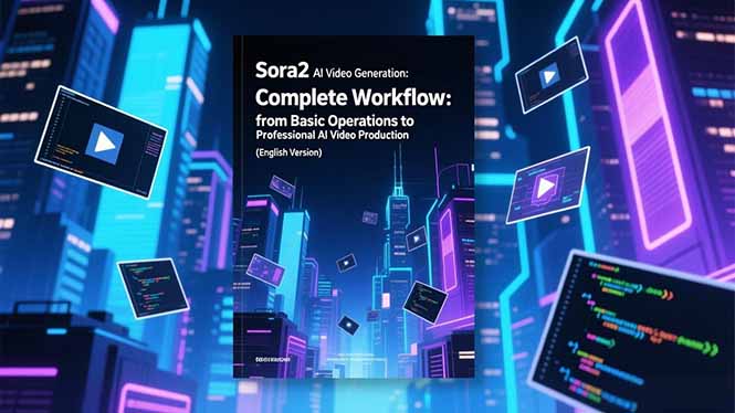 Sora2 AI视频生成的系统教程(英文版-数码之翼