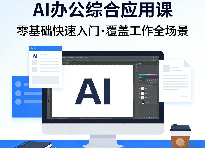 AI办公综合应用课，零基础快速入门，覆盖了工作中各种应用场景-数码之翼