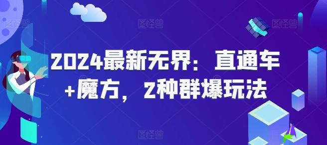 2024最新无界：直通车+魔方，2种群爆玩法-数码之翼