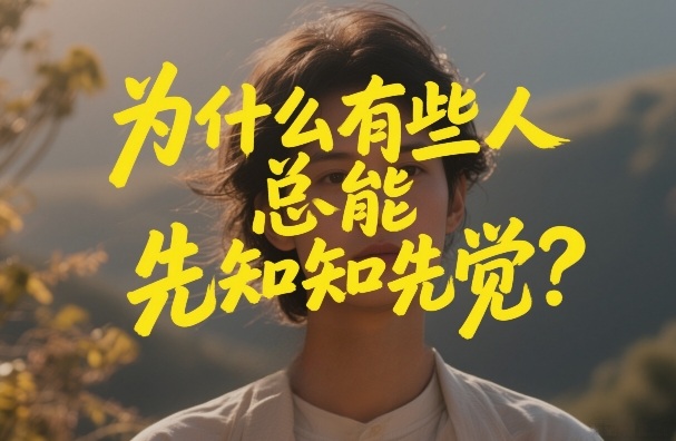 付费文章:为什么有些人总能先知先觉?-数码之翼