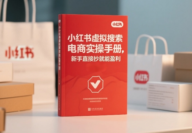 小红书虚拟搜索电商实操手册,新手直接抄就能盈利-数码之翼