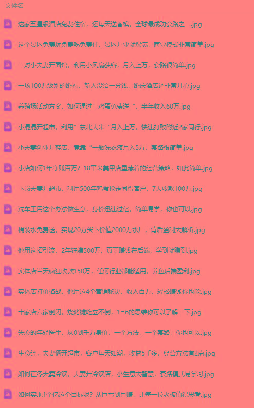 图片[2]-(9607期)真实有效391套商业模式，年入几十到几百万案例解析(电子书+视频+图文)-数码之翼