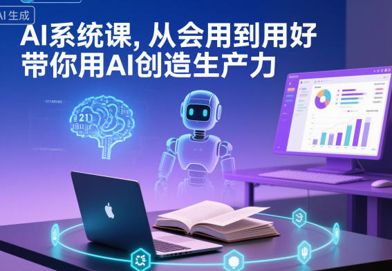 AI系统课，从会用到用好，带你用AI创造生产力-数码之翼
