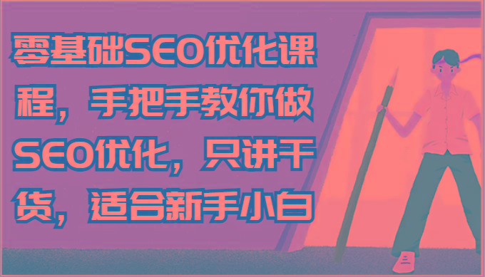 零基础SEO优化课程，手把手教你做SEO优化，只讲干货，适合新手小白-数码之翼
