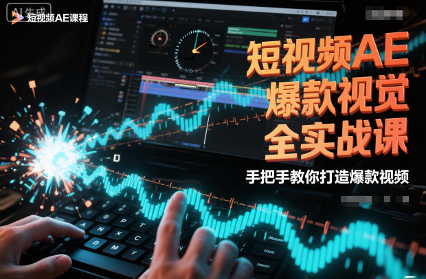 短视频AE爆款视觉全实战课，手把手教你打造爆款视频-数码之翼