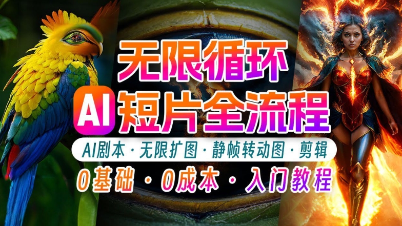 AI剪辑无限循环画面：新手轻松月入上万的秘技【揭秘】-数码之翼
