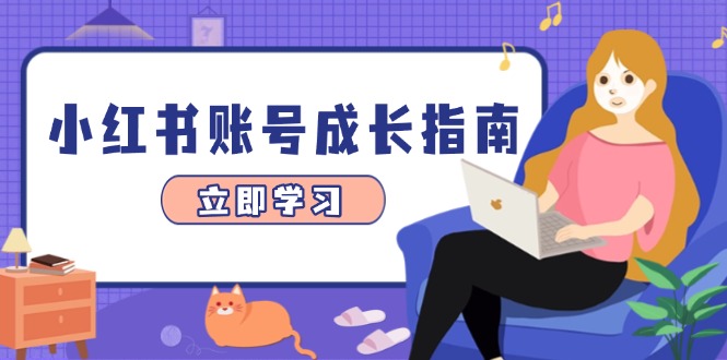 小红书账号成长指南，爆款选题+精准定位+数据分析，系统提升账号变现能力-数码之翼