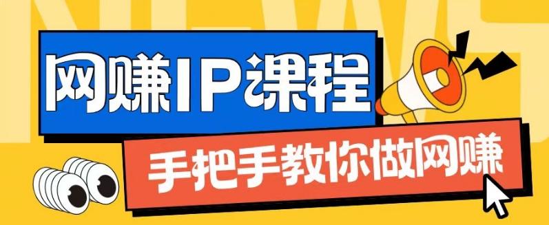 ip合伙人打造1.0，从0到1教你做网创，实现月入过万【揭秘】-数码之翼