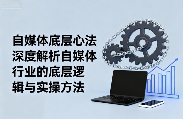 自媒体底层心法，深度解析自媒体行业的底层逻辑与实操方法-数码之翼