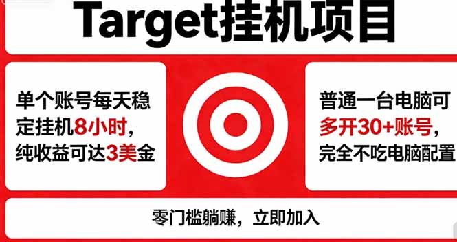 海外平台Target，正规运营商合作、技术兜底长期稳定、防风控、任务不断档、收益透明、灵活提...-数码之翼