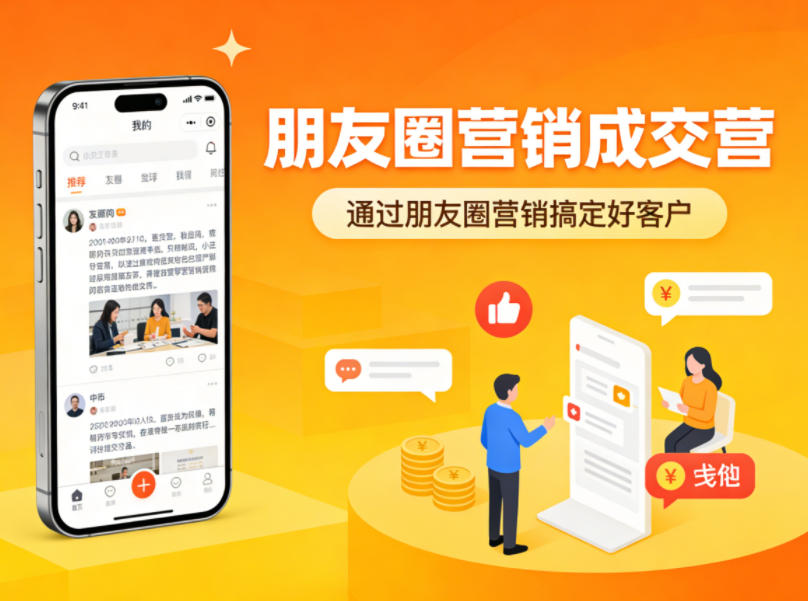 朋友圈营销成交营，通过朋友圈营销来搞定好客户-数码之翼
