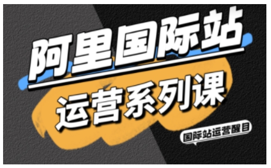 阿里国际站运营系列课，涵盖精准引流、直通车与全站推实战SOP，搭配AI效率工具包与高阶增长玩法(更新)-数码之翼