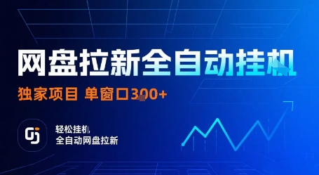 网盘拉新全自动挂G，独家技术，操作简单，自动完成拉新任务，单窗口3张【揭秘】-数码之翼