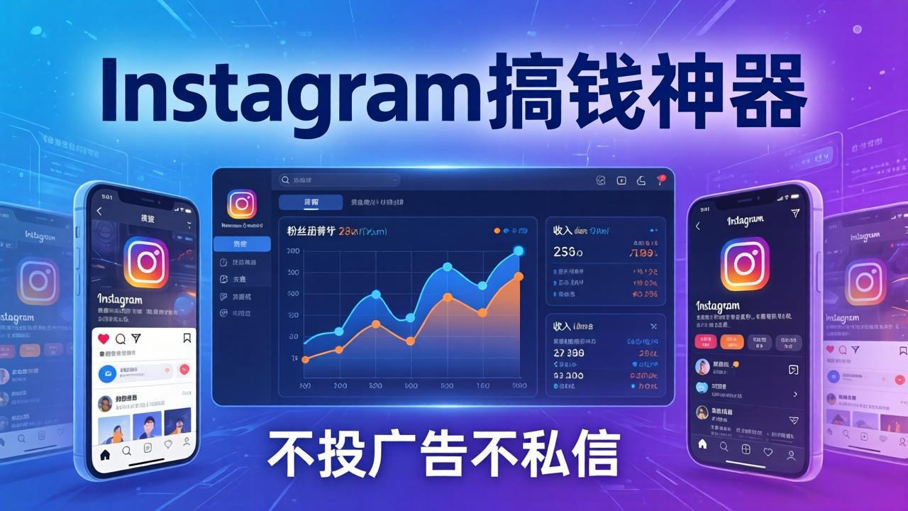 Instagram搞钱神器:月涨6万粉+月入5万刀,不投广告不私信,靠算法+低价产品-数码之翼