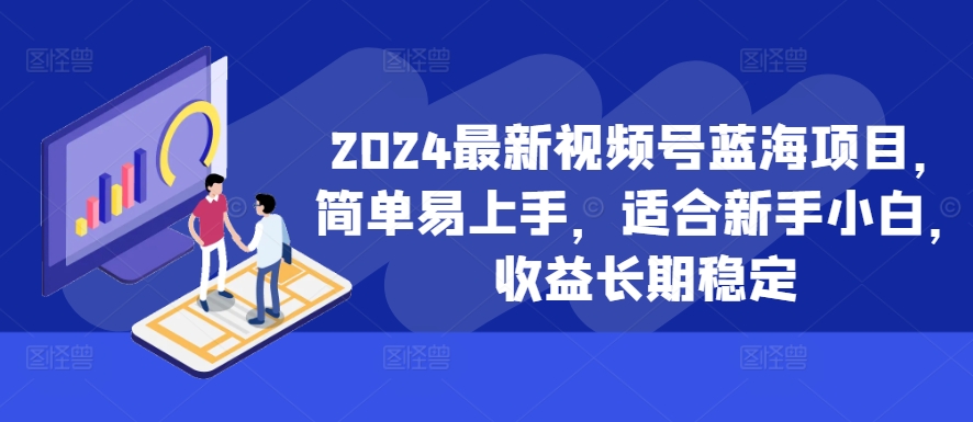 2024最新视频号蓝海项目，简单易上手，适合新手小白，收益长期稳定-数码之翼