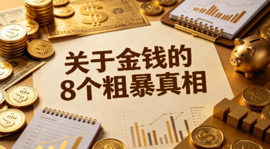 某公众号付费文章：关于金钱的8个粗暴真相-数码之翼
