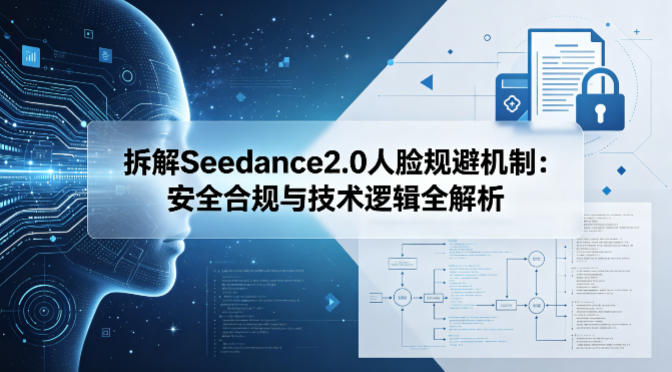 拆解Seedance2.0人脸规避机制：安全合规与技术逻辑全解析-数码之翼