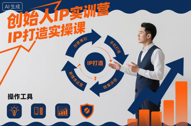 创始人IP实训营，IP打造实操课-数码之翼