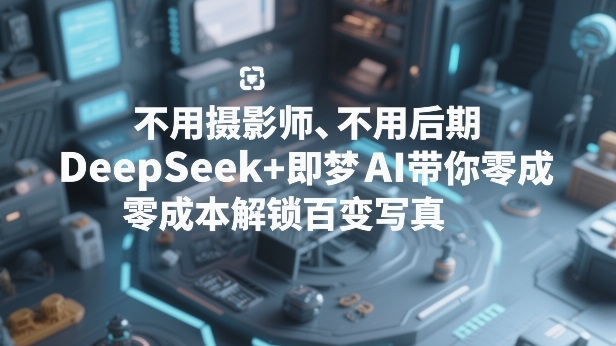 不用摄影师、不用后期,DeepSeek+即梦AI带你零成本解锁百变写真!-数码之翼