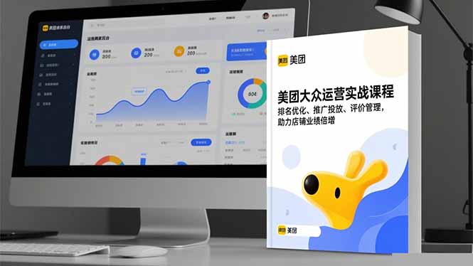 美团大众运营实战课程，排名优化、推广投放、评价管理，助力店铺业绩倍增-数码之翼