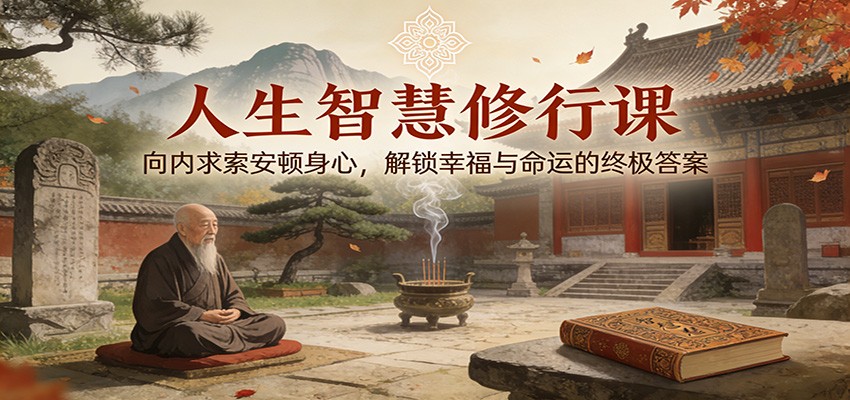 人生智慧修行课:向内求索安顿身心,解锁幸福与命运的终极答案-数码之翼