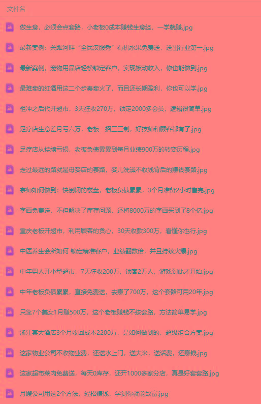 图片[3]-(9607期)真实有效391套商业模式，年入几十到几百万案例解析(电子书+视频+图文)-数码之翼