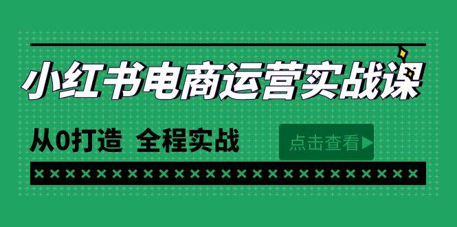 (9946期)最新小红书·电商运营实战课,从0打造 全程实战(65节视频课)-数码之翼