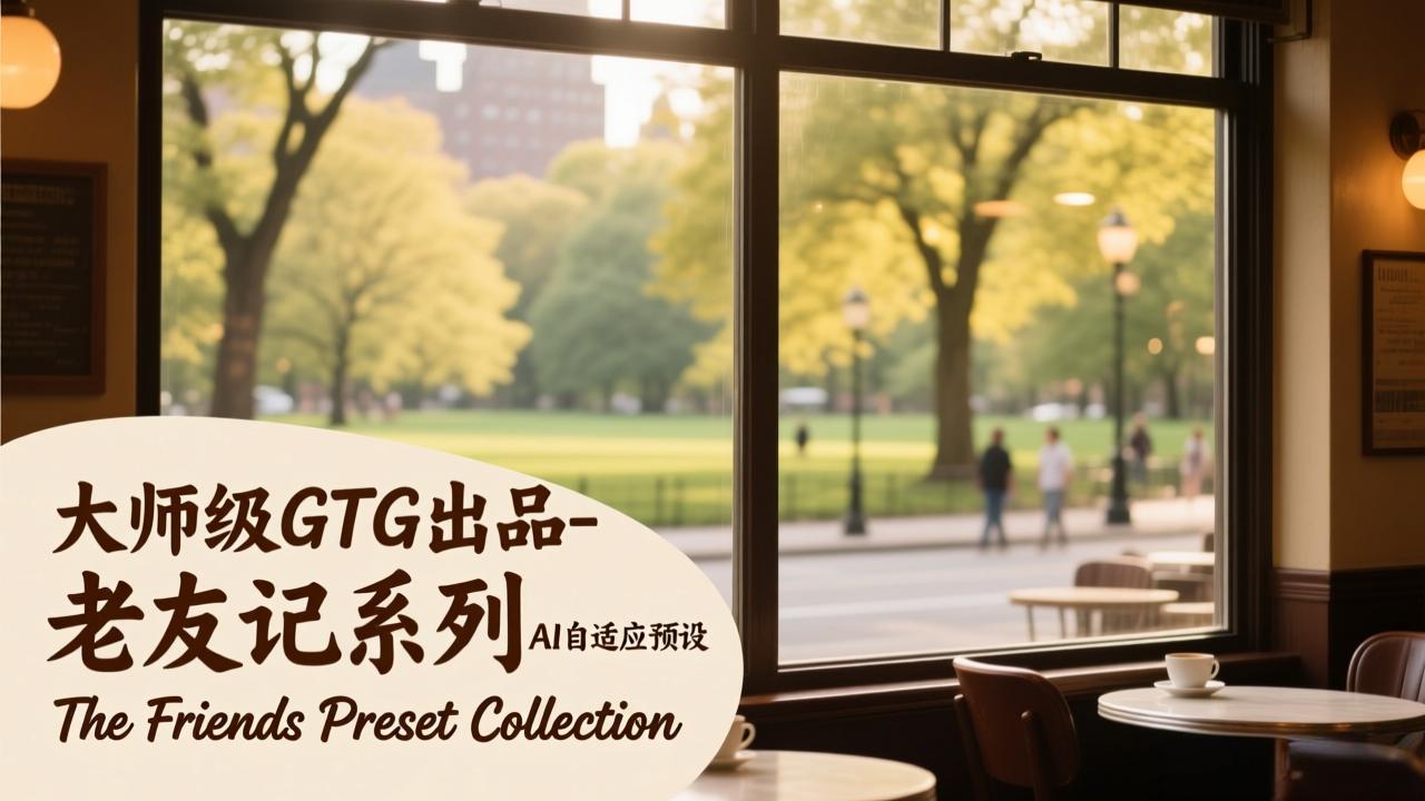 大师级GTG出品-老友记系列AI自适应预设The Friends Preset Collection-数码之翼