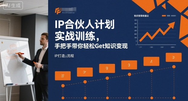 IP合伙人计划实战训练，手把手带你轻松Get知识变现-数码之翼