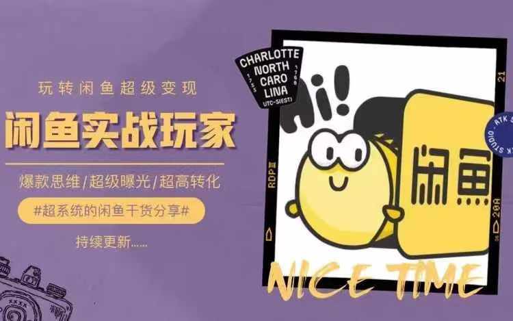 从0到1系统玩转闲鱼变现，教你核心选品思维，提升产品曝光及转化率-数码之翼