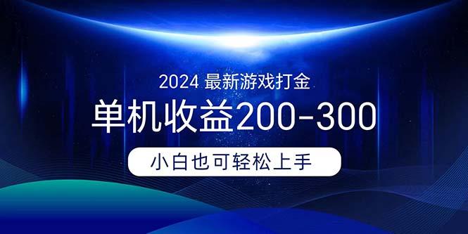 2024最新游戏打金单机收益200-300-数码之翼