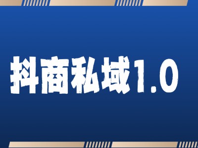 抖商服务私域1.0，抖音引流获客详细教学-数码之翼