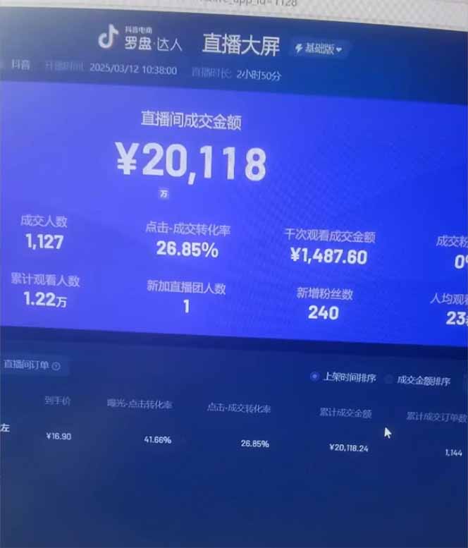 图片[3]-日赚6000+！抖音小时达Ai无人直播躺赚新风口，0门槛吃官方亿级流量！-数码之翼