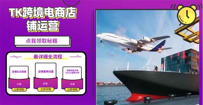 2025TK跨境电商选品趋势0到1店铺搭建最全实操讲解，轻松在家把货卖出国-数码之翼