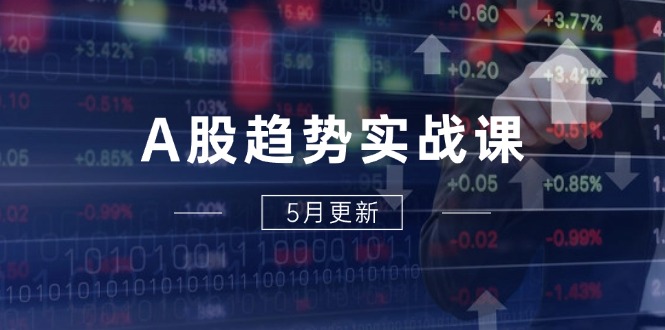 A股趋势实战课：主力动向+政策红利，2025全年策略5月更新-数码之翼