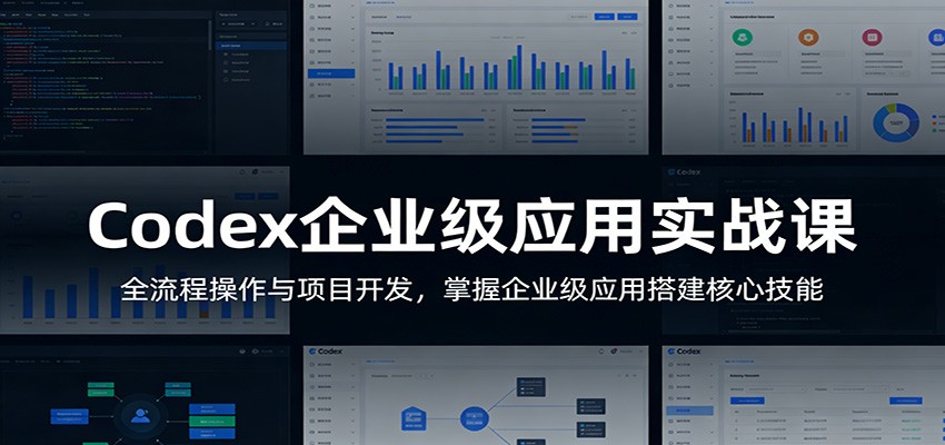 Codex企业级应用实战课：全流程操作与项目开发，掌握企业级应用搭建核心技能-数码之翼
