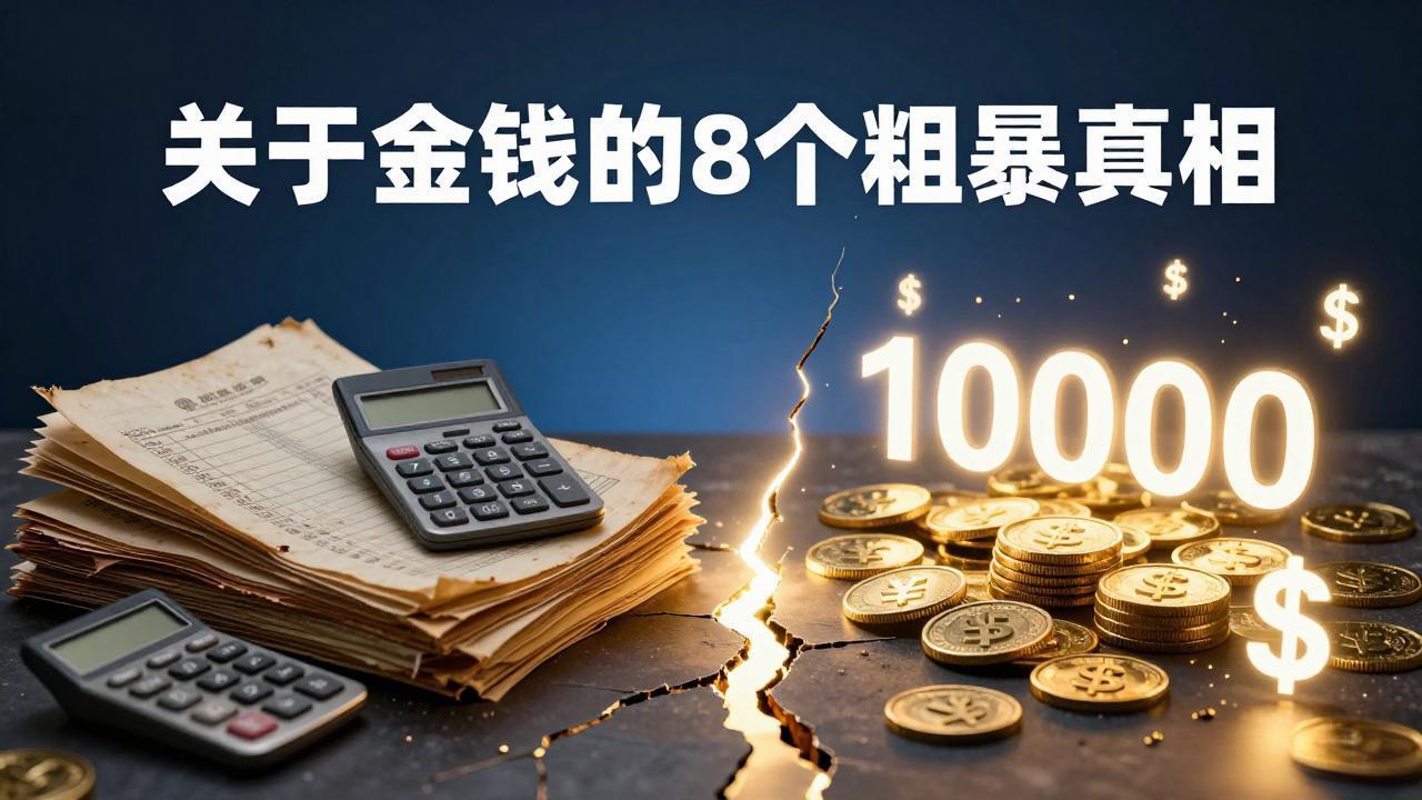付费文章：关于金钱的 8 个粗暴真相，彻底重塑你的赚钱思维与财富认知-数码之翼