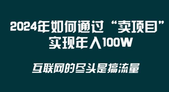 2024年 做项目不如‘卖项目’更快更直接！年入100万-数码之翼
