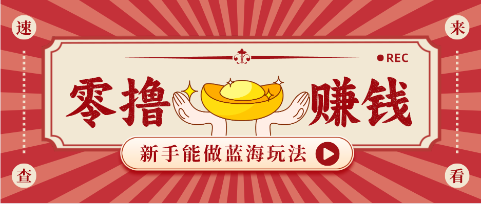 新手也能变现的蓝海玩法，一个人人能做的项目，需求量极大日入300+！-数码之翼