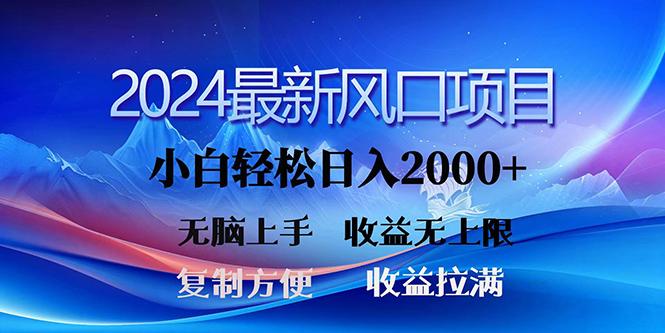 (10078期)2024最新风口!三分钟一条原创作品,日入2000+,小白无脑上手,收益无上限-数码之翼