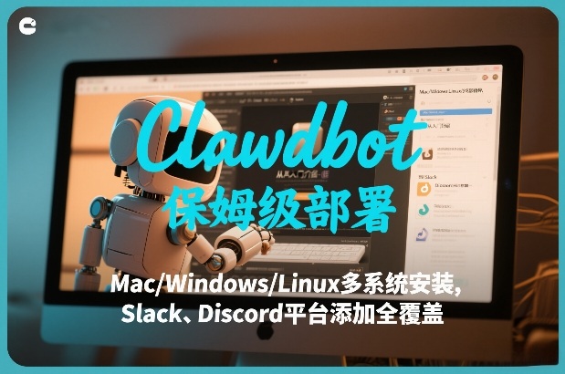 Clawdbot保姆级部署，从入门介绍、Mac/Windows/Linux多系统安装，到Slack、Discord平台添加全覆盖-数码之翼