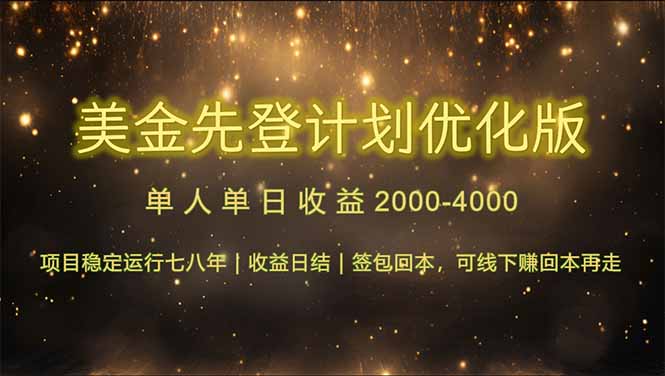 连续7-8年创单日收益冠军项目，日收益$600-1200-数码之翼