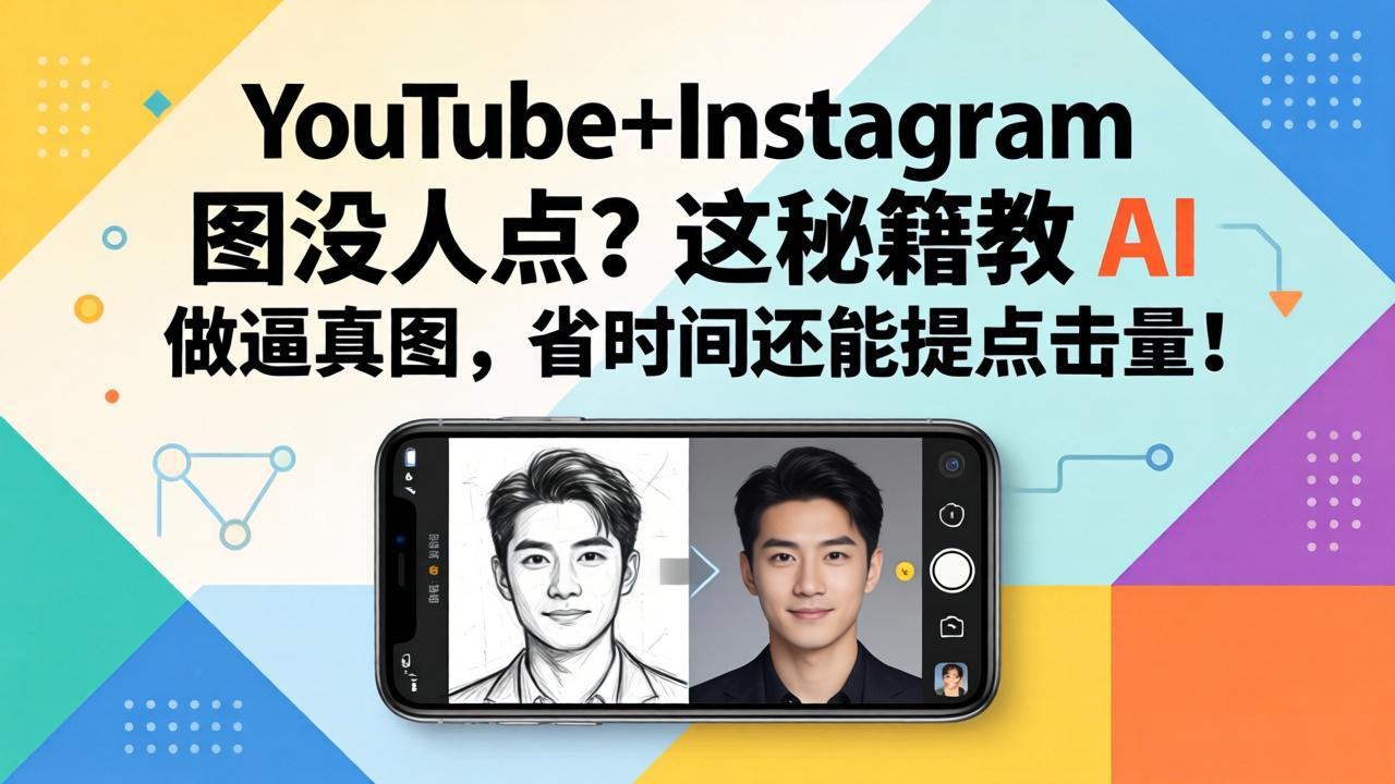 YouTube+Instagram图没人点?这秘籍教 AI 做逼真图,省时间还能提点击量-数码之翼