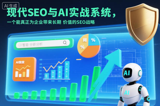 现代SEO与AI实战系统，一个能真正为企业带来长期价值的SEO战略(英语+中文字幕)-数码之翼