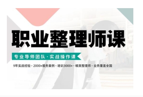 职业整理师培训(新版)，实战操作课-数码之翼
