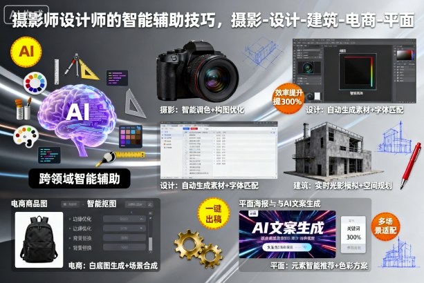 摄影师设计师的智能辅助技巧，摄影-设计-建筑-电商-平面-数码之翼